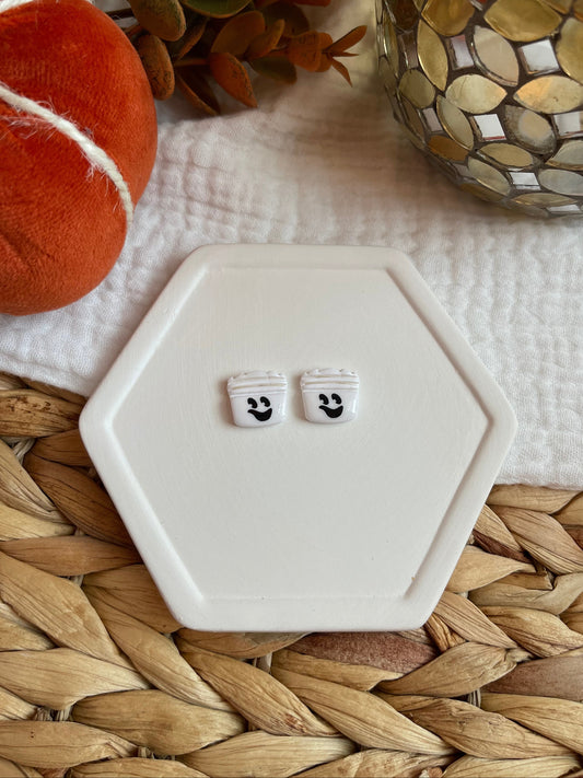 Ghost Halloween Bucket Studs *PREORDER*