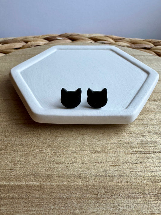 Black Cat Studs